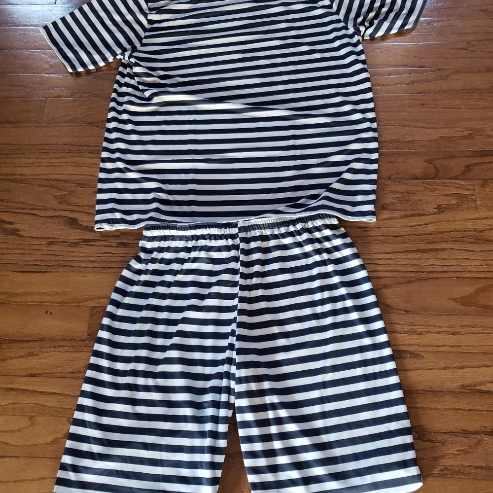 Retro mens swimming outfit